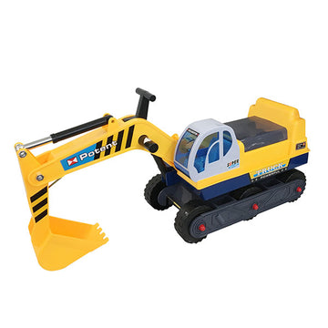 乗用ショベルカー 90-070 おしごとぐるま BabyGo! 乗用玩具 はたらくくるま シャベルカー【ラッピング不可商品】【送料無料 沖縄・一部地域を除く】